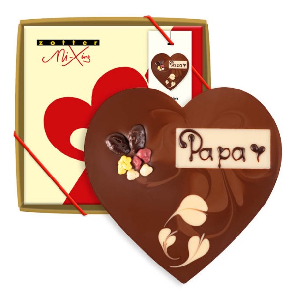 Schokolade Papa Herz de luxe