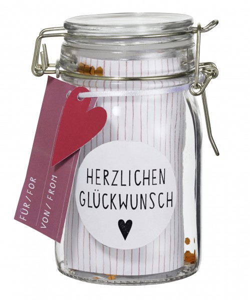 Geschenkglas