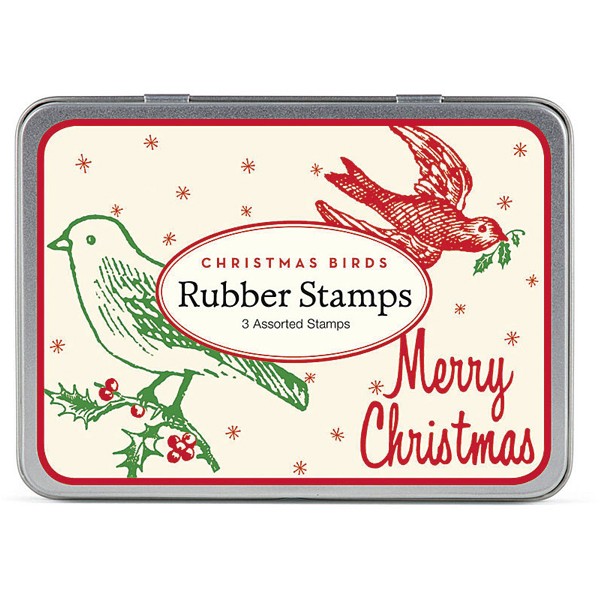 Stempel Set Christmas birds