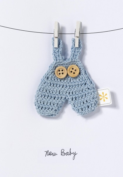 Baby Welcome Card "Glückwunsch Zum Nachwuchs"