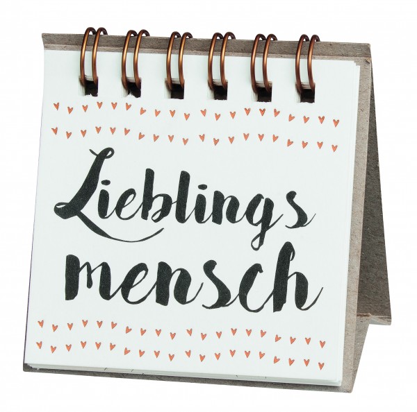 Kleine Botschaften – Lieblingsmensch