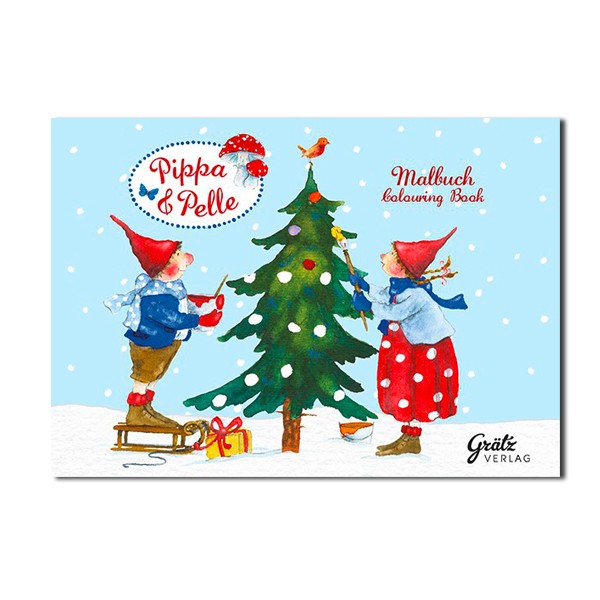 Weihnachtsmalbüchlein mini Pippa & Pelle