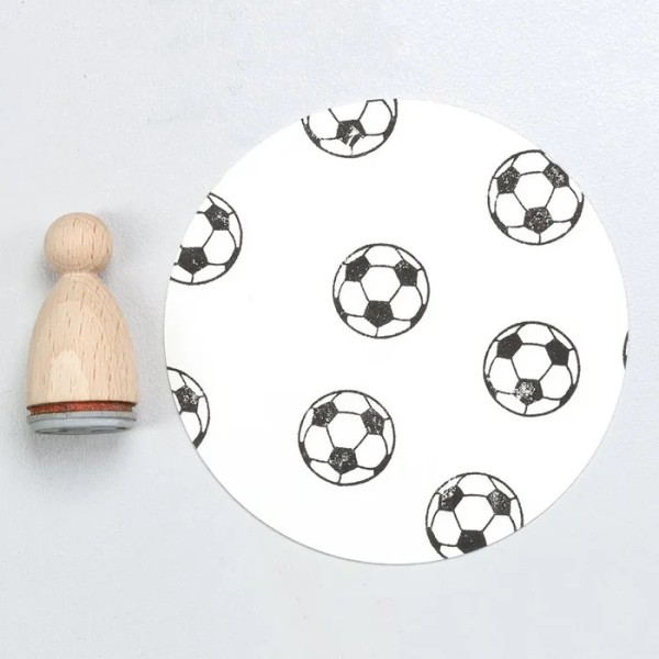 Stempel_ Modell E "Fußball"