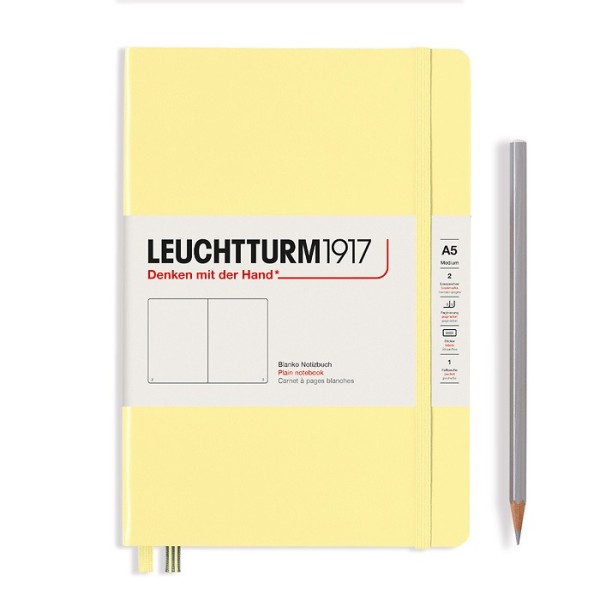 Notizbuch Medium A5 Softcover Vanilla