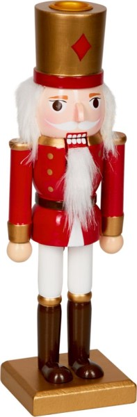 Kerzenhalter Nussknacker - festliche Weihnachten