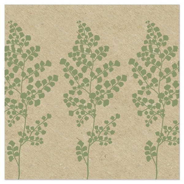 Servietten Organics Farn pistazien