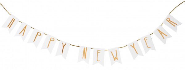 Silvester Girlande – Happy New Year