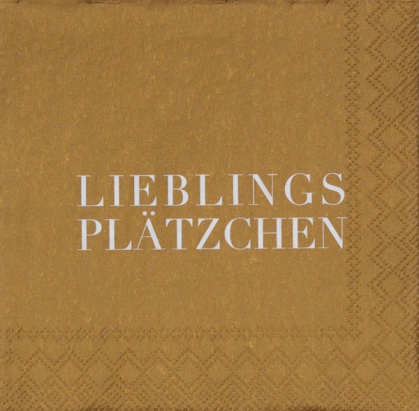 Cocktailservietten – Lieblingsplätzchen