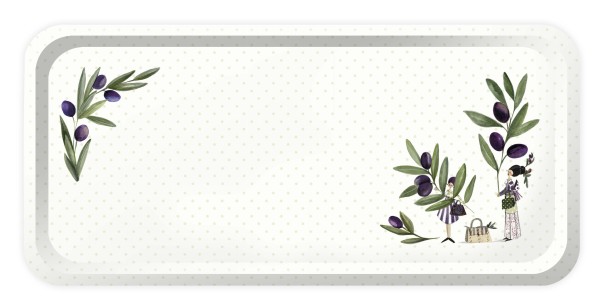 Tablett Oliven