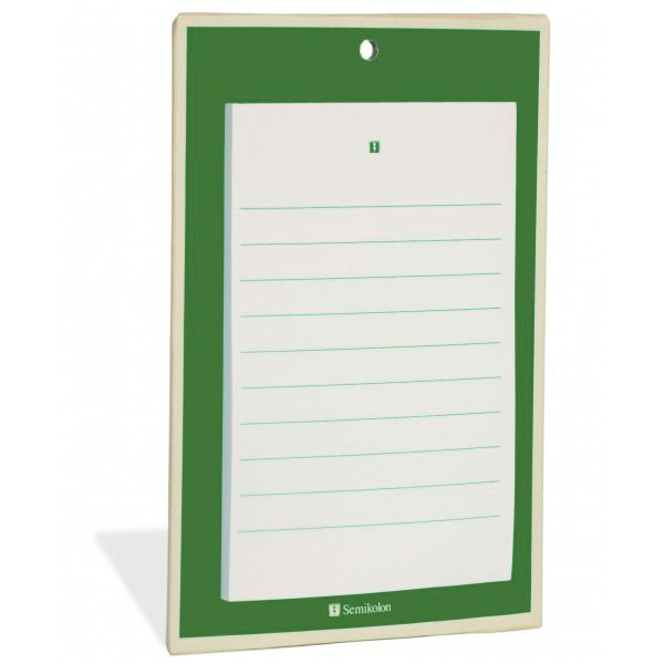 Notizblock dunkelgrün (08)