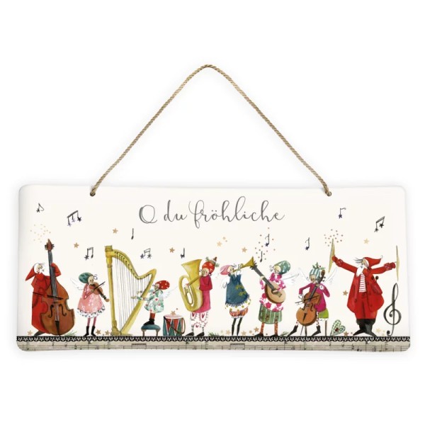 Blechschild O Du fröhliche