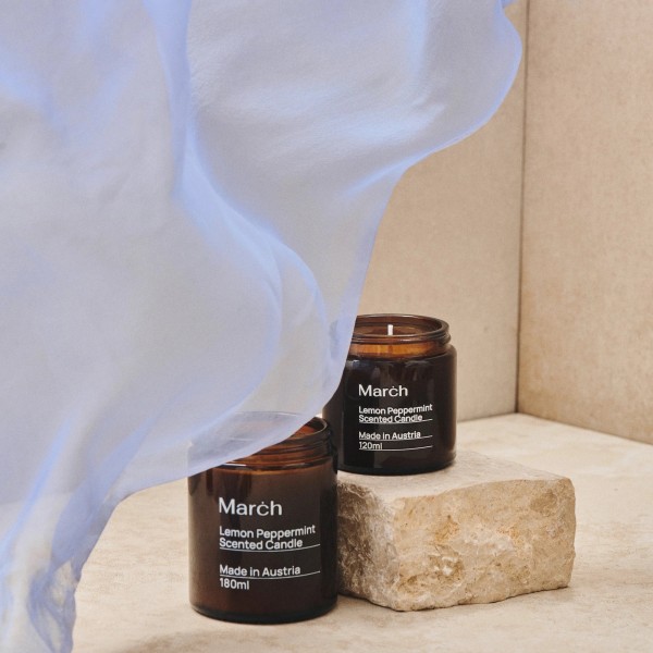 March Duftkerze Lemon Peppermint