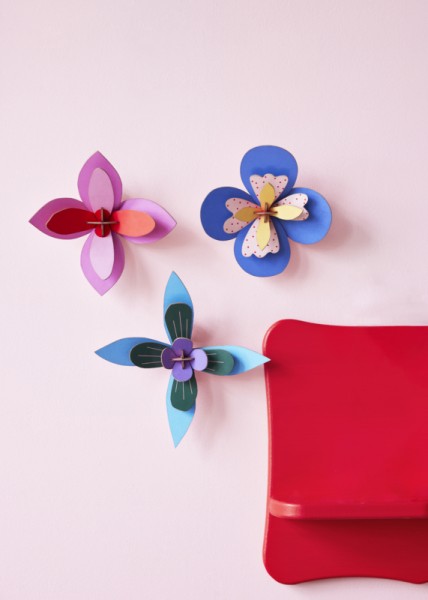 Small Wall Flower - Cobalt Cocktail