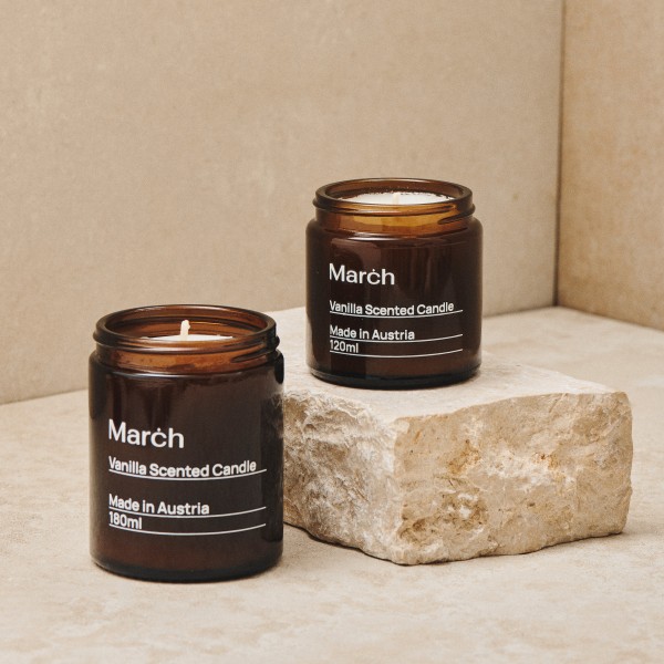 March Duftkerze Vanilla Scented