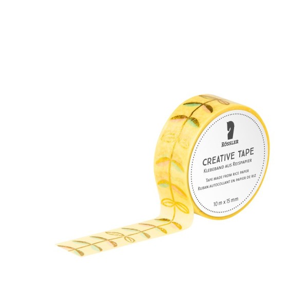 Creative tape Gold Blatt-Ranke