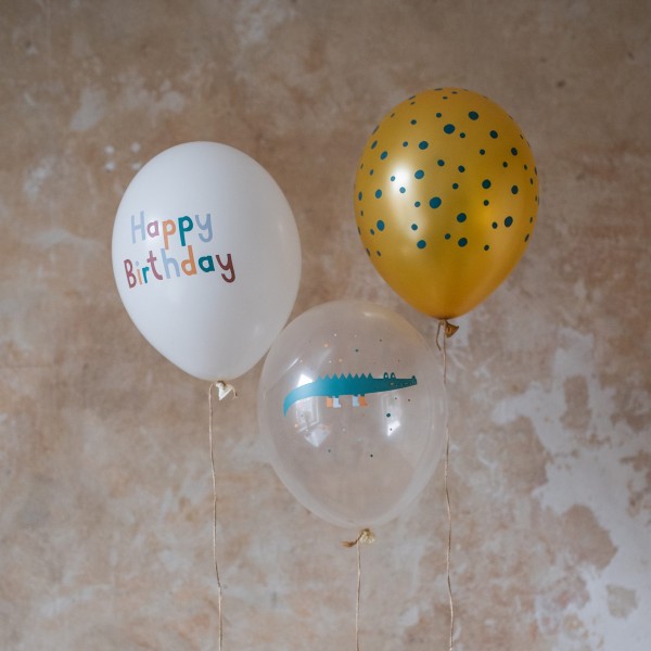Luftballons Happy birthday