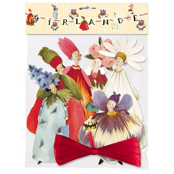 Girlande Blumendamen