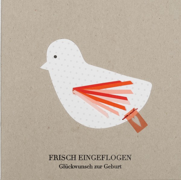 Nachwuchskarte "Frisch Eingeflogen"