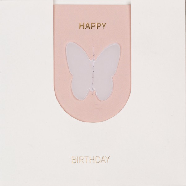 Transparentmotiv Karte – Schmetterling