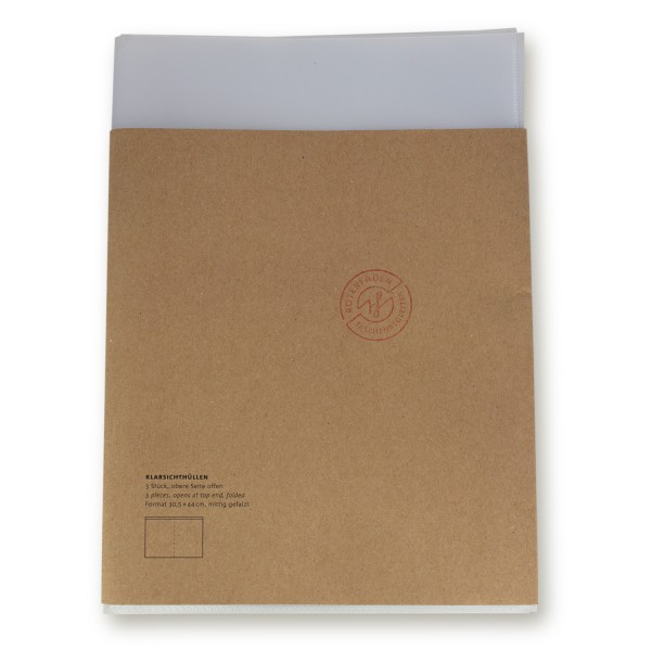 Klarsichthüllen A4 3er Pack