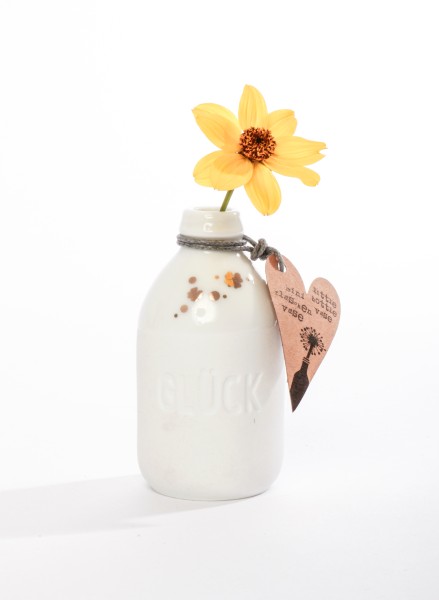 Mini Flaschenvasen_ Glück