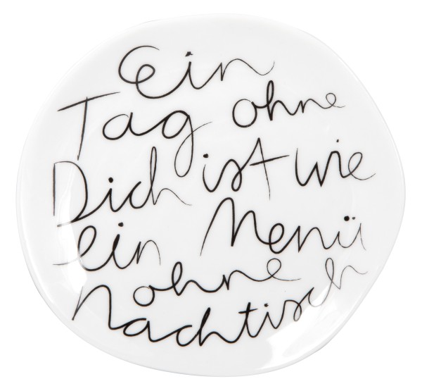 Mix & Max Teller klein – Ein Tag ohne Dich …