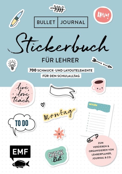 Bullet Journal – Stickerbuch für Lehrer