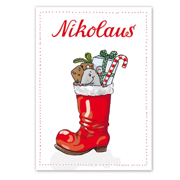 Postkarte Nikolaus
