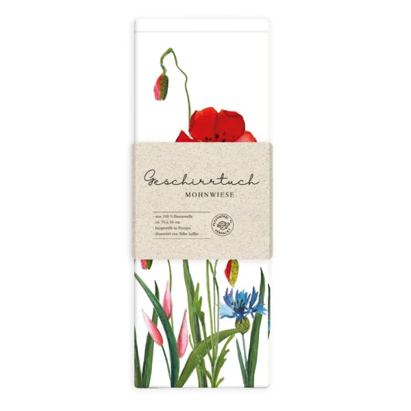 Geschirrtuch Mohnwiese
