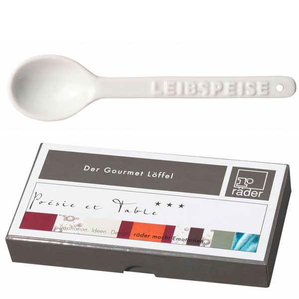 Porzellan Löffel Leibspeise