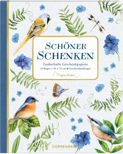 Geschenkpapier Buch Schöner schenken