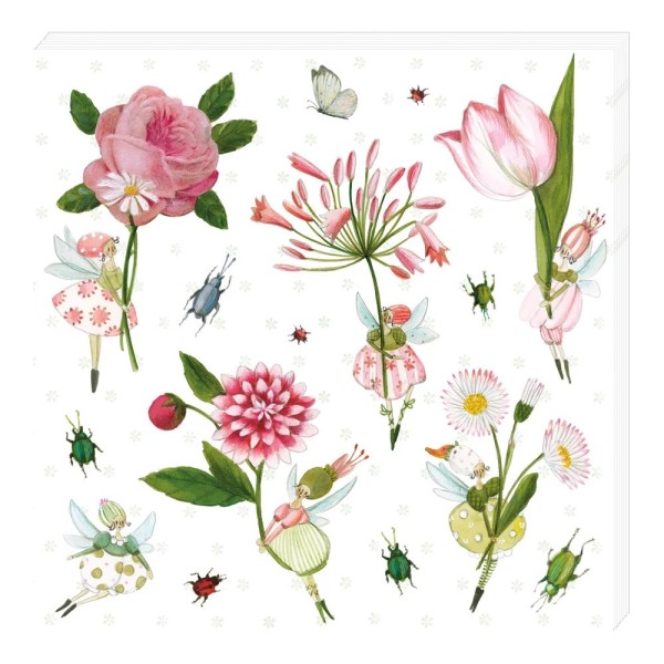 Servietten – Blumenelfen