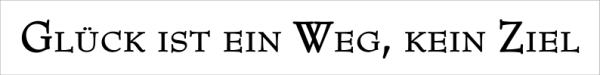 DL 25: Glück ist ein Weg, kein Ziel