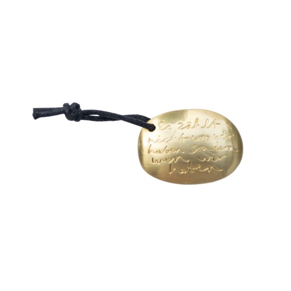 Goldstein Es zählt nicht was wir haben