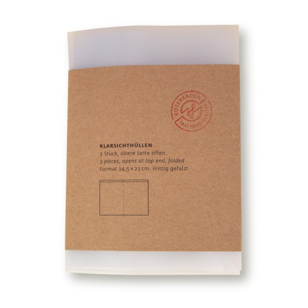 Klarsichthüllen A6 3er Pack