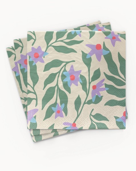 Serviette - endless garden