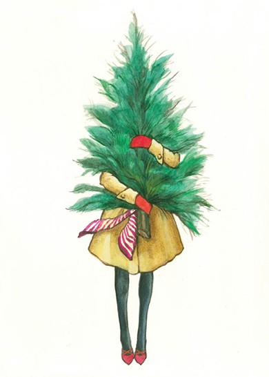 Bomo Klappkarte mit Kuvert - Umarmen