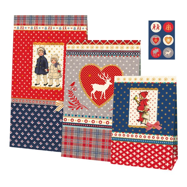 Geschenktütenset – Retro