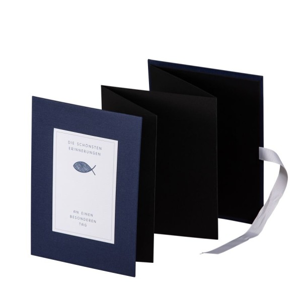 Leporello Johannes dunkelblau Komm/Konf.