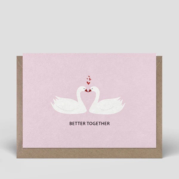 Klappkarte "Better together"