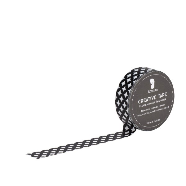Creative tape schwarz transparent Kacheln