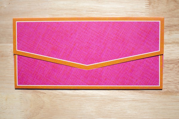 Geschenkumschlag pink