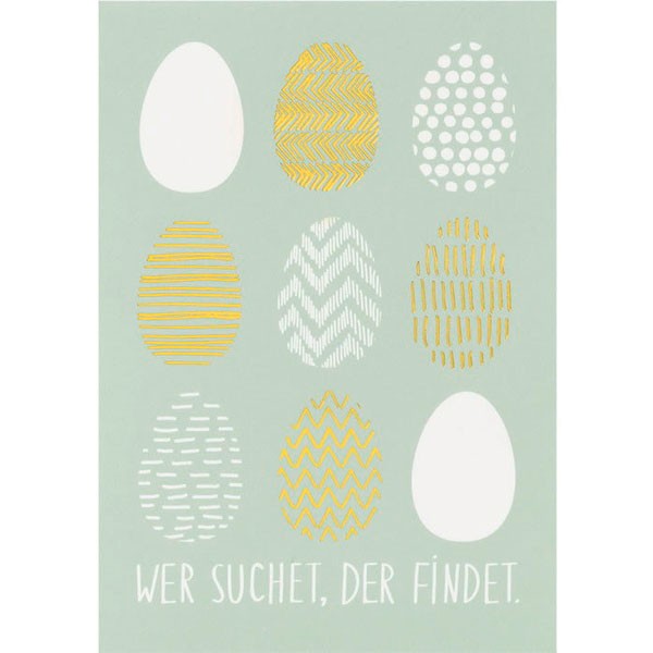 Postkarte Ostern – Wer suchet …