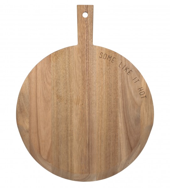 Küchenbrett, rund – Some like it hot