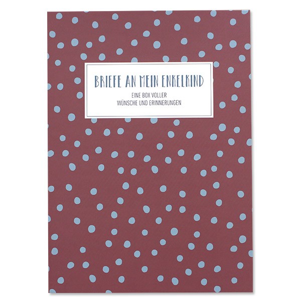 Erinnerungs-Briefbox – Briefe an mein Enkelkind