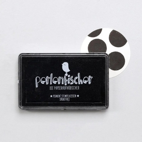 Stempelkissen schwarz groß