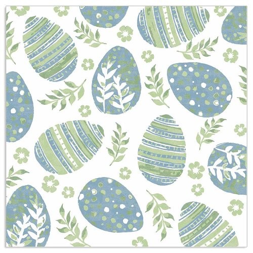 Servietten – Eier apfelgrün