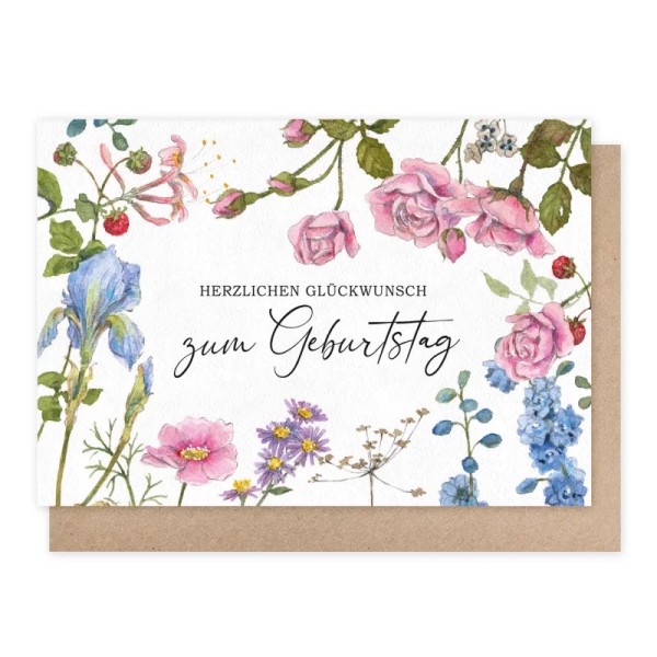 Klappkarte – Geburtstag
