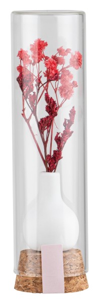 Glaswunsch Blumenstrauß