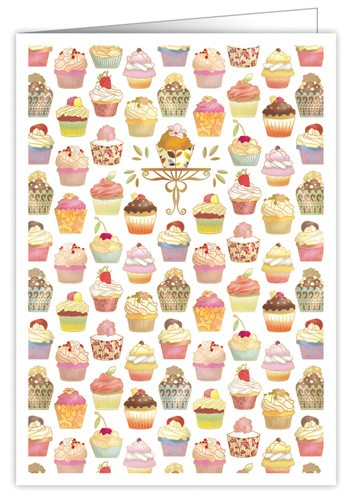 XL Karte Cupcakes